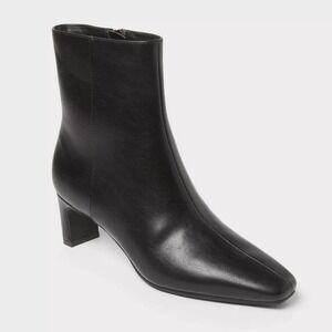 Women's A New Day Tigris Ankle Boots Black Size 10 New With Tags